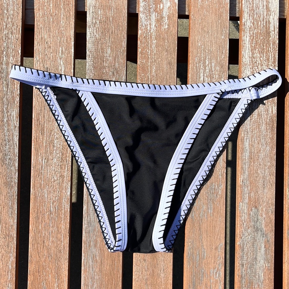 SHEIN Stitched Bikini Bottoms